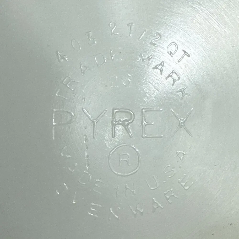 Vintage Pyrex Yellow Milk Glass Mixing Bowl